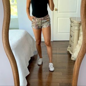 Pull & Bear Jungle Aesthetic Shorts
